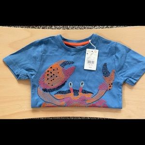 Boys mini boden crab tee